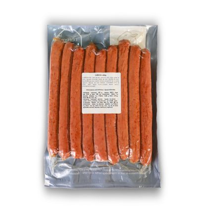 Cábano fino artesanal ahumado y curado, mezcla de res y cerdo en presentación gourmet