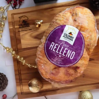 Pavo ahumado relleno en medallones festivos – Colombo Alemana