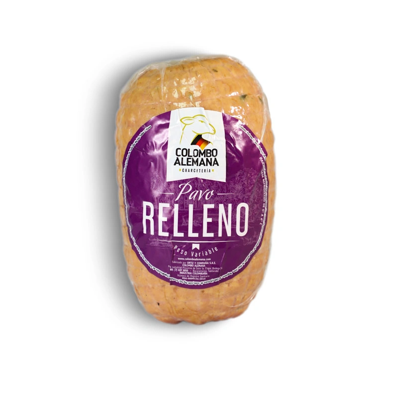 Pavo ahumado relleno en medallones festivos – Colombo Alemana