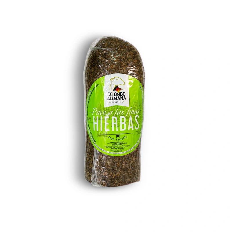 Pavo con finas hierbas en lonchas delgadas – Colombo Alemana