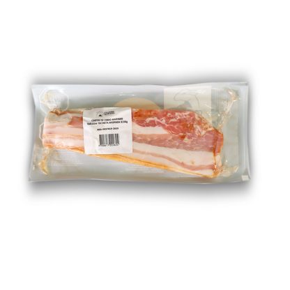 Tocineta ahumada de cerdo dorada y crujiente – Colombo Alemana