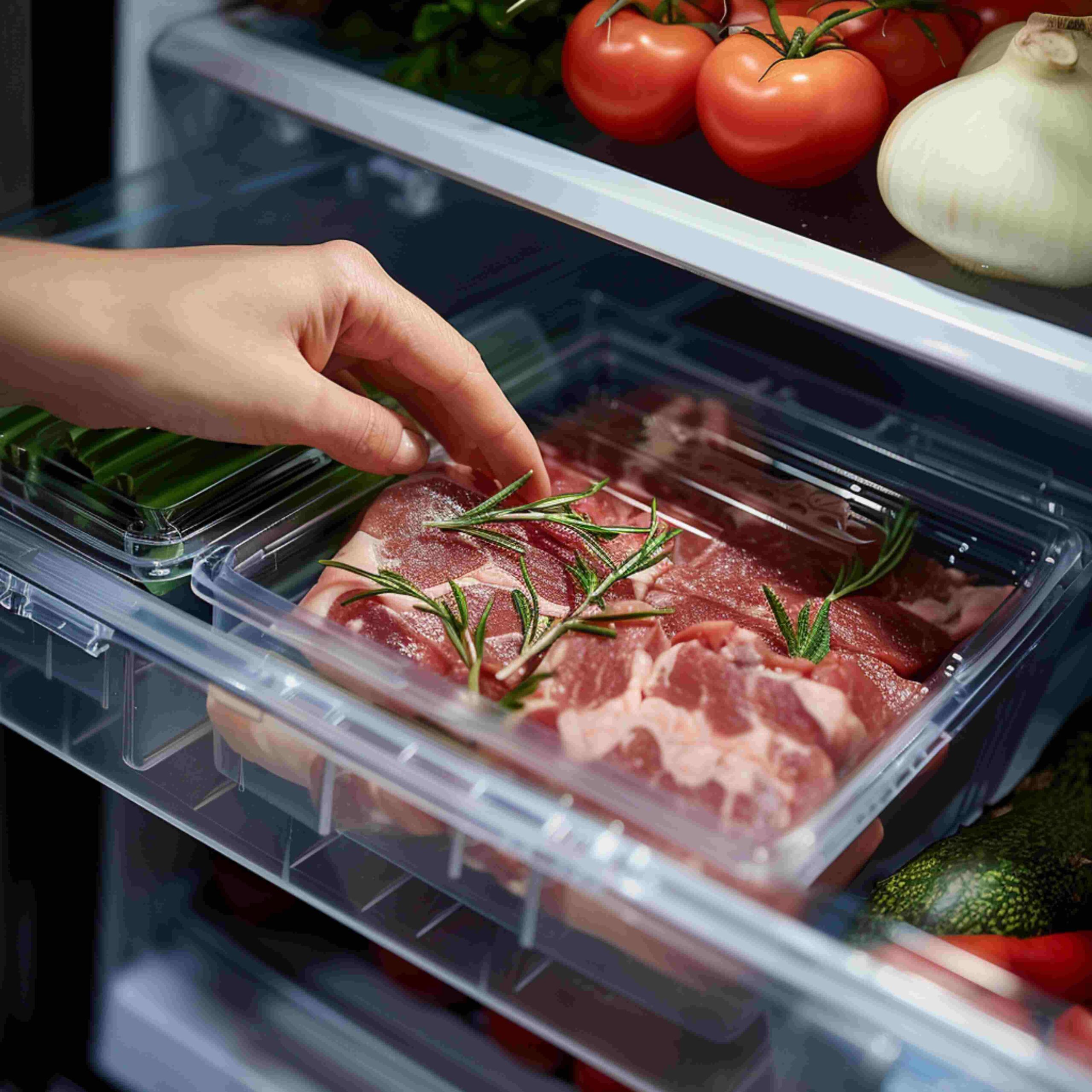 Embutidos Colombo Alemana bien empacados y refrigerados en la nevera