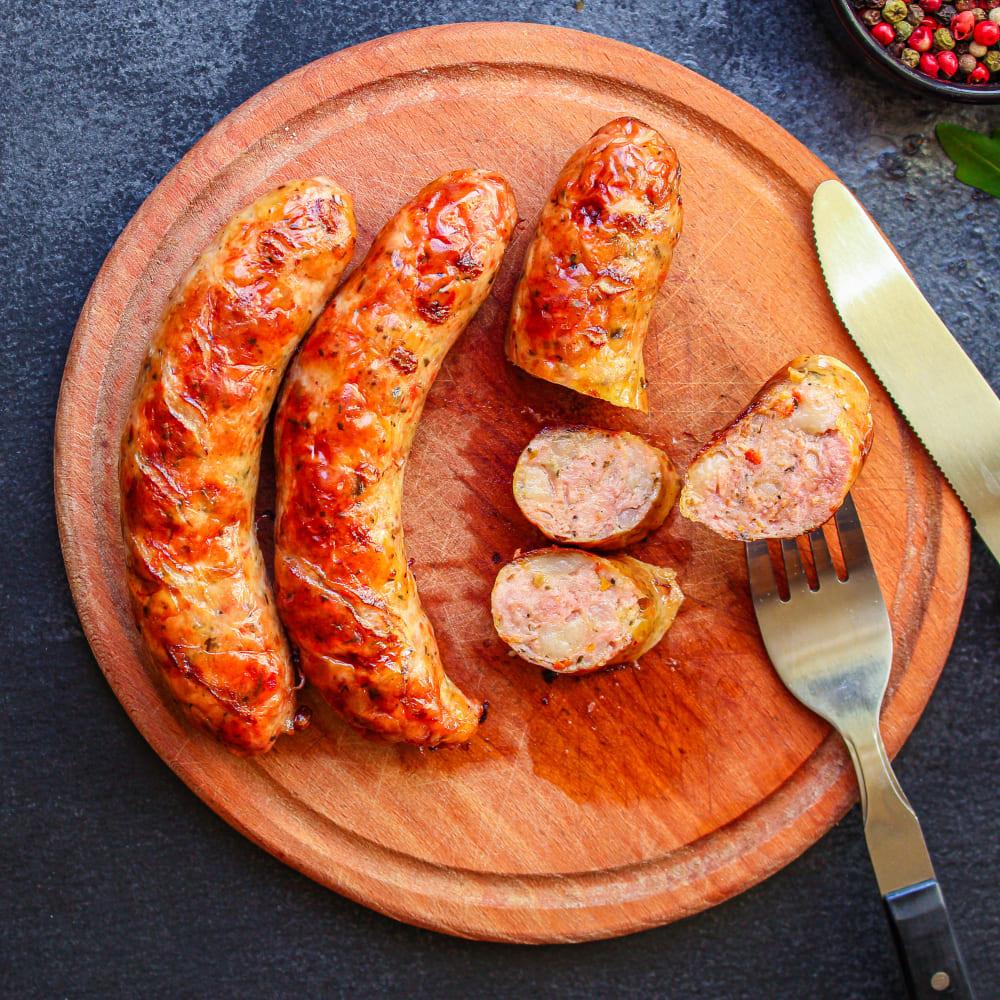 Tabla de picada con Chorizo Especial, Salchicha Alemana, Genovas y Jamón Dulce de Colomboalemana